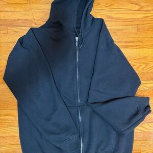 Amazon Black Zip-Up Hoodie